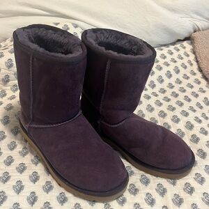 Purple UGG boots